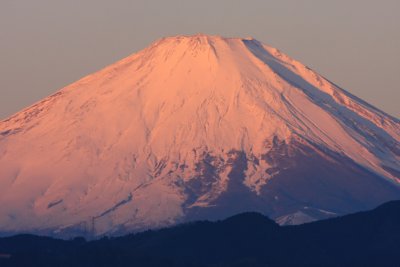 Mt. Fuji, Dec. 14, 2007