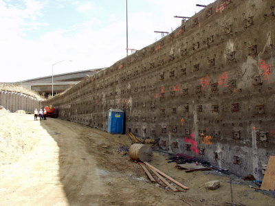 Driveway Retaining Wall