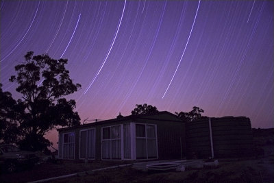 House Star Trails