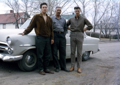 Gary, Dad & Phil 1963