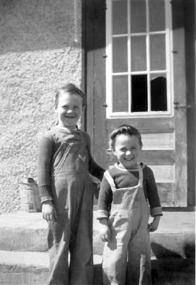 Phil & Gary (me) - 1947
