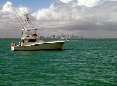 Fishing south of Miami