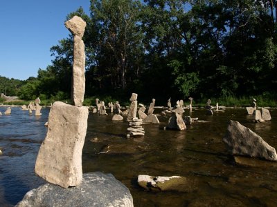 Rocks in Humber River