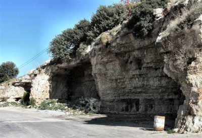 Old Caves On The Eastern Slopes Of Nachal Ha'Giborim.JPG
