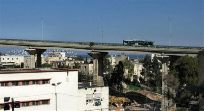 Regiment 22 Bridge, View From Ha'Giborim Bridge.JPG