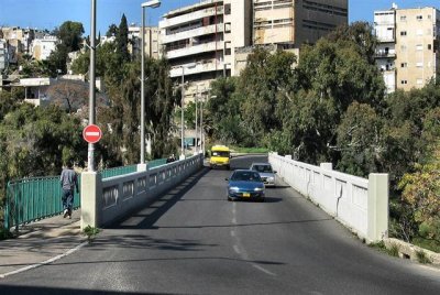 Ha'Giborim Bridge, View From Chalissa.JPG