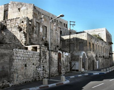 Vacant  Sealed Up Old Buildings At Wadi Salib (Shivat Zion St.).JPG