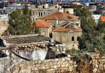 View On Remains Of  Wadi Salib, From New Through Road (Ohanna St.), Connecting Downtown With  Hadar Ha'Carmel.JPG