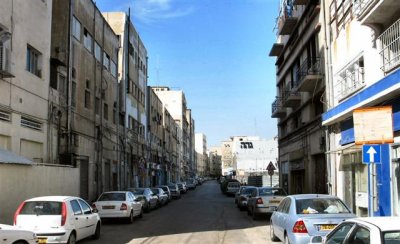 Hanamal St. Between Port And Ha'atsmaut Rd.At The Past - Occupied Mostly By Trading Firms.JPG