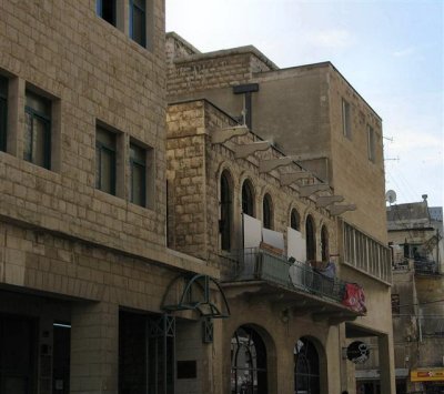 Old Buildings At Khayat St. Connecting Ha'atsmaut  & Jaffa Rd.JPG