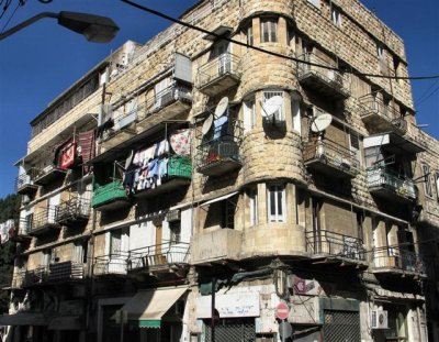 One Of Few Remaining Dwelling Houses, In Heart Of The OCC, Jaffa Rd., Once A Styled Architecture.JPG