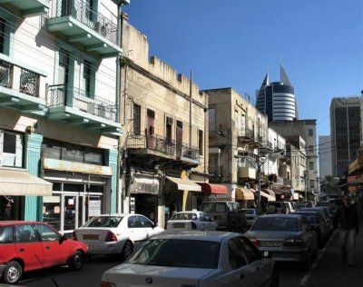 Most Crowdy Eastern Section Of Jaffa Rd. Towards Paris Square.JPG