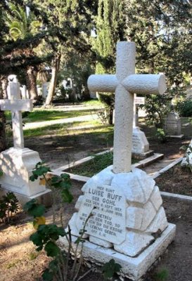 Grave Of Mrs.Ruff , At The Colony Cemetery, n. Entrance To Bat - Galim Neighborhood.JPG