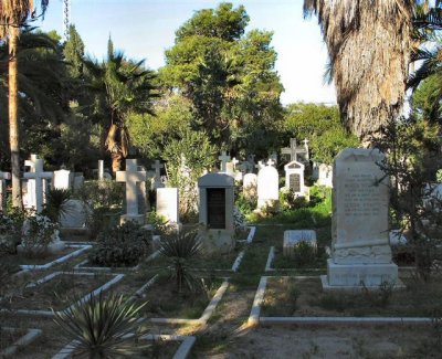 The Templar Community Cemetery, At #150 Jaffa Rd. Established In 1875-6 .JPG