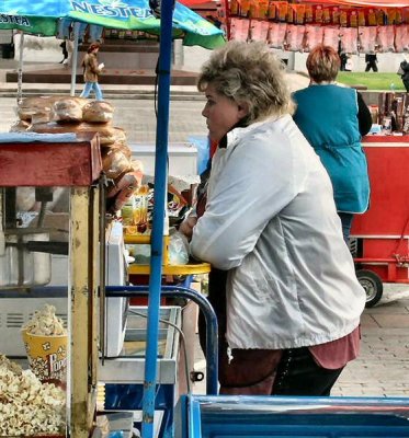 Waiting For The First Customer (Moscow, Russia).JPG