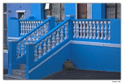 Blue and White