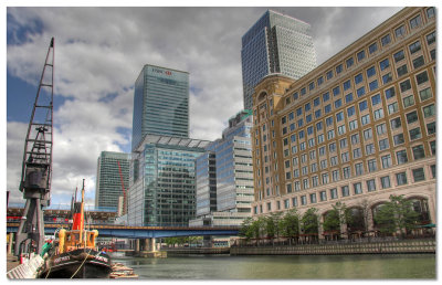 Canary Wharf Scene