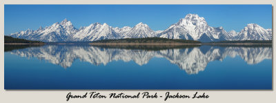 The Tetons and Jackson Lake