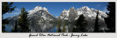 The Teton's and Jenny Lake