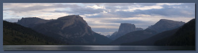 Mountains Behind Green River Lake, Wyoming