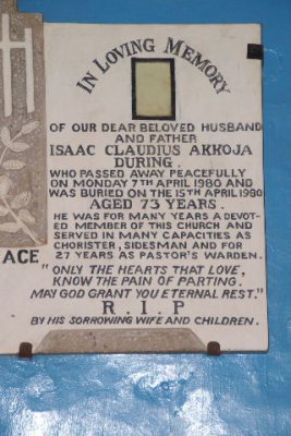 Various Family Graves in Sierra Leone