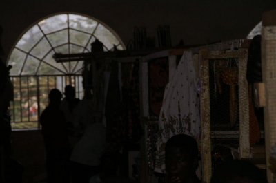 Interior of Freetown Main Market, 1st Floor.
