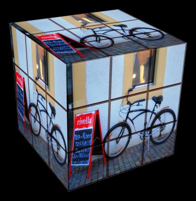 Mr. Rubik's bike