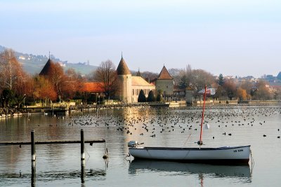 The castle by the lake...