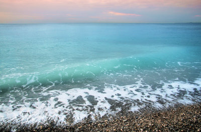 Like a wave at dawn...