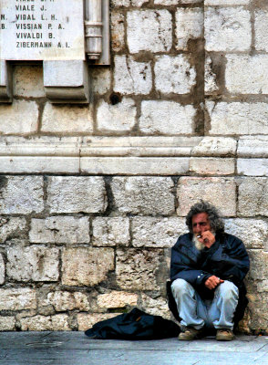 Living in the lap of poverty can make occasionally slip everywhere...