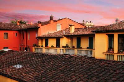Walking over roof tiles...
