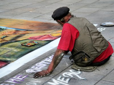 The pavement painters