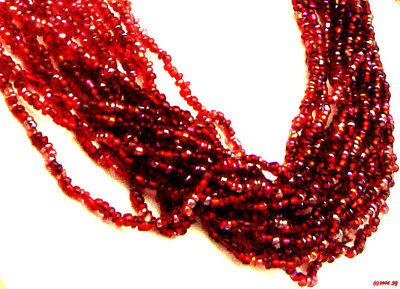 Cranberry Beads
