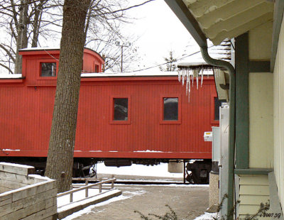 Retired Caboose