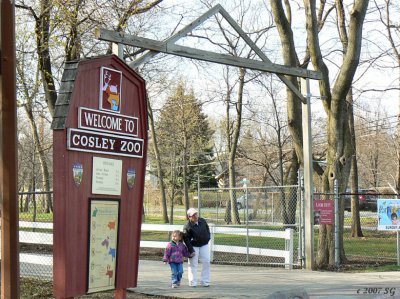 Gate to Cosley Zoo