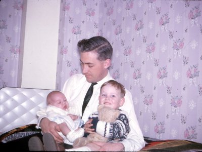 Hertford 1964 Paul Andy Julian Teddy.jpg