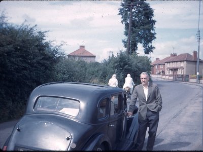 Dad and his Riley 9  1960.jpg