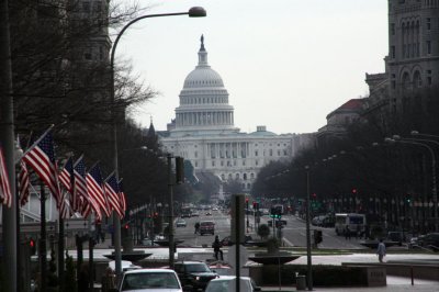united states capitol building from pennsylvania avenue (1/2007)
