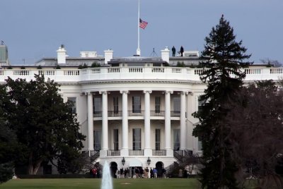 white house - south portico (1/2007)