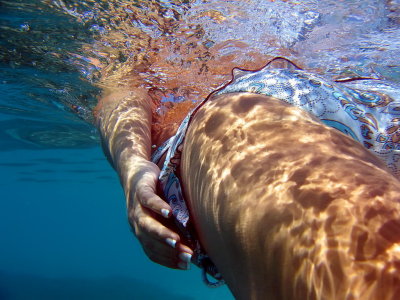 dana snorkeling (fort jefferson)