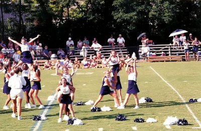 amanda's cheerleader squad