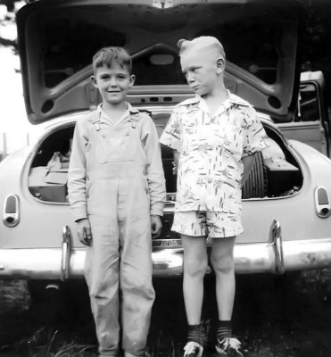 merle and ronnie (oklahoma - c.1950)