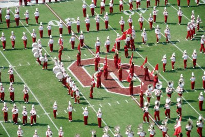 pre-game - the pride of oklahoma marching band