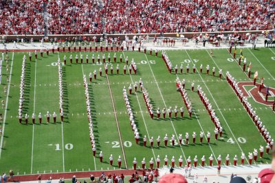pre-game - the pride of oklahoma marching band