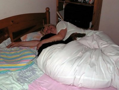 sleeping with Gordon