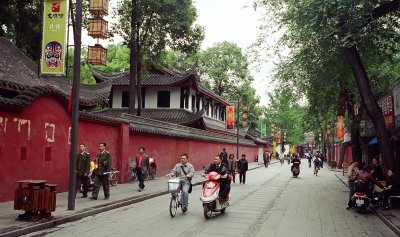 352 Walls of Wenshu Temple.TIF