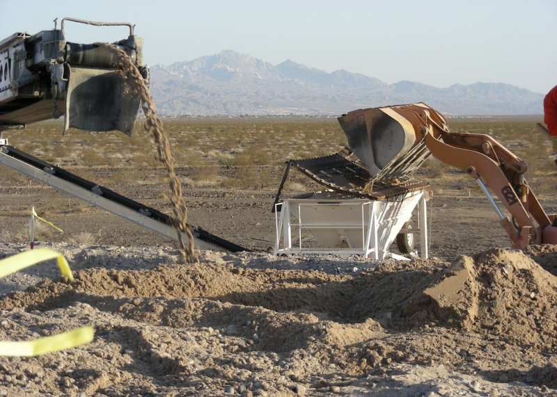 Loading the Big Hopper