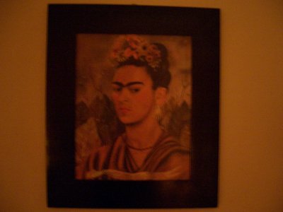 Frida looks disapprovingly on