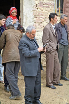 Turkey - Enroute Antalya - Wedding - Suits and Pistols