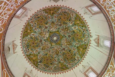 Turkey - Konya - Mosque - Dome Caligraphy.jpg